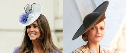 Kate Middleton Hut & Charlene Wittstock Hut