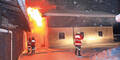 Feuer Brand in St. Martin bei Lofer