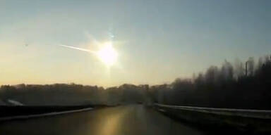 Meteoriten-Einschlag in Russland