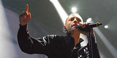 S&auml;nger Chester Bennington von 'Linkin Park'