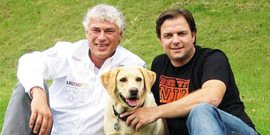 Toni Polster mit Hund