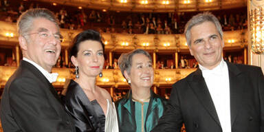 Fischer & Faymann am Opernball