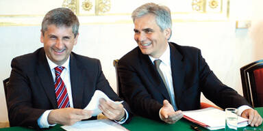 Werner Faymann & Michael Spindelegger