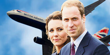 Kate & William / Billigflug