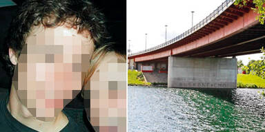 Student springt von Brigittenauer Br&uuml;cke