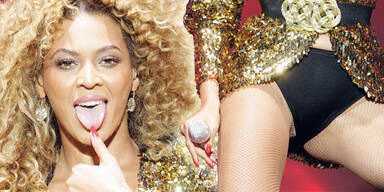 Beyoncé Knowles ließ es zweimal blitzen