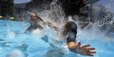 Wetter Sommer Schwimmen