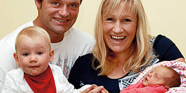 So süß ist Götschl-Baby Valentina