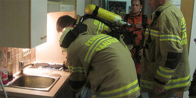 Küchenbrand in Altersheim Saalfelden