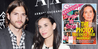 Demi MOORE & Ashton KUTCHER / Star - COver