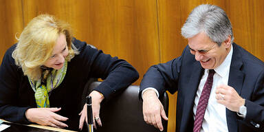 Maria Fekter & Werner Faymann