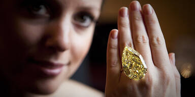 Größter gelber Diamant versteigert