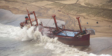 Blizzard tobt über Europa