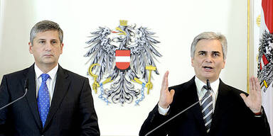 Michael SPINDELEGGER & Werner FAYMANN