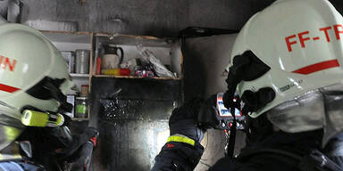 Fünf Kinder bei Brand alleine zu Hause