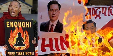 Tibet Proteste China Selbstverbrennung