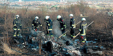 Hier verbrennt 250.000-Euro-Bolide