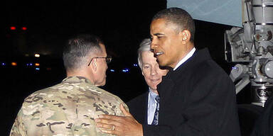 Obama: Geheim-Besuch in Afghanistan