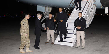 Obama: Geheim-Besuch in Afghanistan