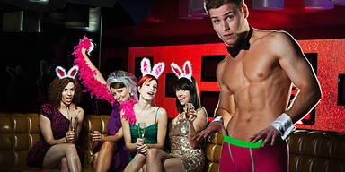 Stripper Junggesellinnen-Party