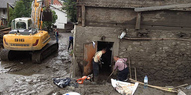 Mure verwüstet St. Lorenzen im Paltental