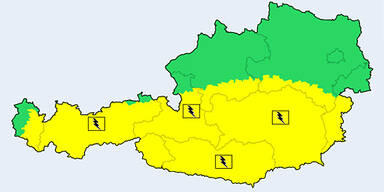 Gewitterwarnung für 8 (!) Bundesländer