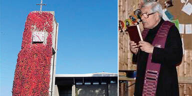 Pfarrer  stirbt w&auml;hrend der Messe