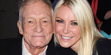 Hugh HEFNER & Crystal HARRIS