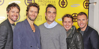 Take That mit Robbie Williams