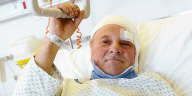 Hunde bissen ihm Ohr ab: 