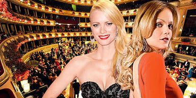 Franziska KNUPPE / Mirjam WEICHSELBRAUN / Opernball 2013