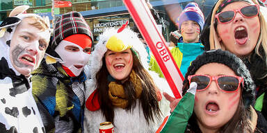 Schladming: Mega-Party trotz Ski-Pleite