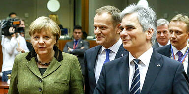 Werner FAYMANN, Angela MERKEL