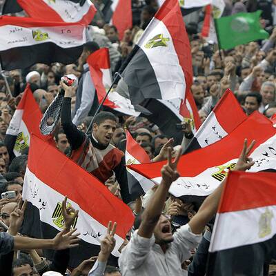 Demonstranten fordern mehr Demokratie