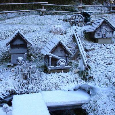Schneelandschaft bei St. Veit an der Glan