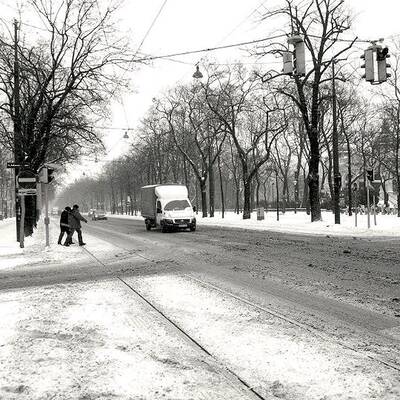 Schneelandschaft bei St. Veit an der Glan