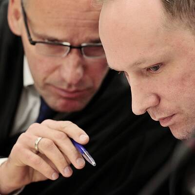 Die Anwälte von Anders Behring Breivik