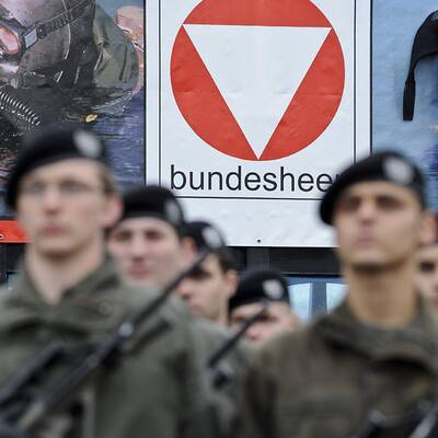 Vorbereitungen für Bundesheer-Schau