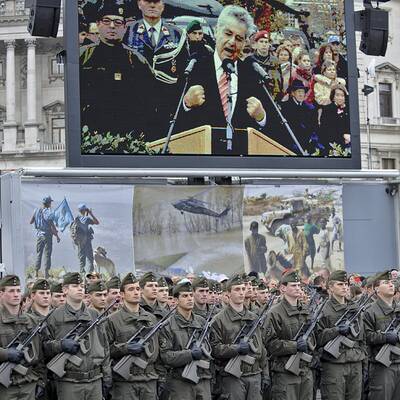 Vorbereitungen für Bundesheer-Schau