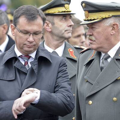 Vorbereitungen für Bundesheer-Schau