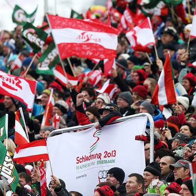 Bomben-Stimmung beim Super G der Herren
