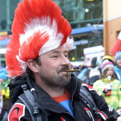 Bomben-Stimmung beim Super G der Herren
