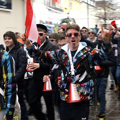 Bomben-Stimmung beim Super G der Herren
