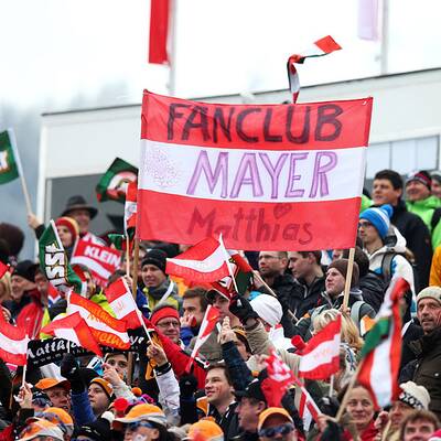 Bomben-Stimmung beim Super G der Herren