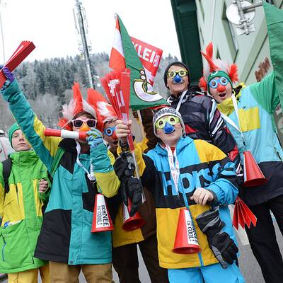 Bomben-Stimmung beim Super G der Herren