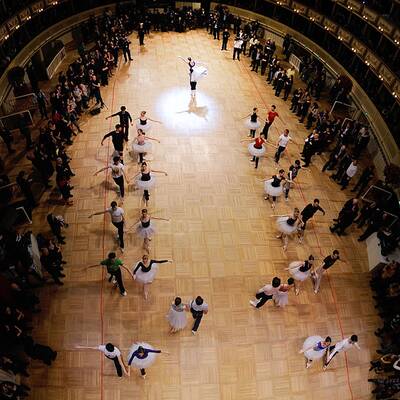Opernball 2013: Generalprobe der Eröffnung