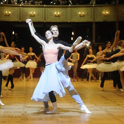 Opernball 2013: Generalprobe der Eröffnung