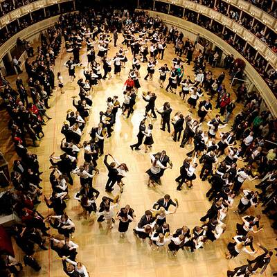 Opernball 2013: Generalprobe der Eröffnung