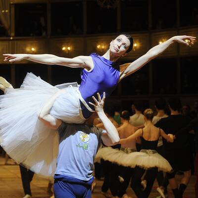 Opernball 2013: Generalprobe der Eröffnung