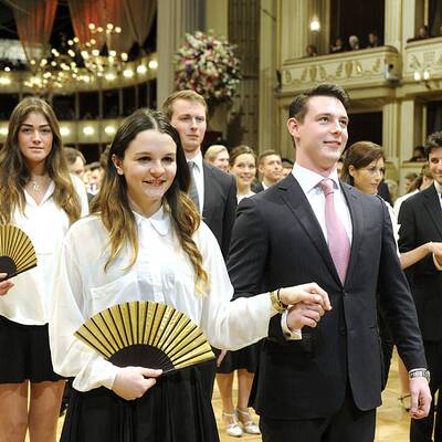 Opernball 2013: Generalprobe der Eröffnung